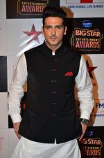 Zayed Khan at Big Star Entertainment Awards Red Carpet in Mumbai on 18th Dec 2014